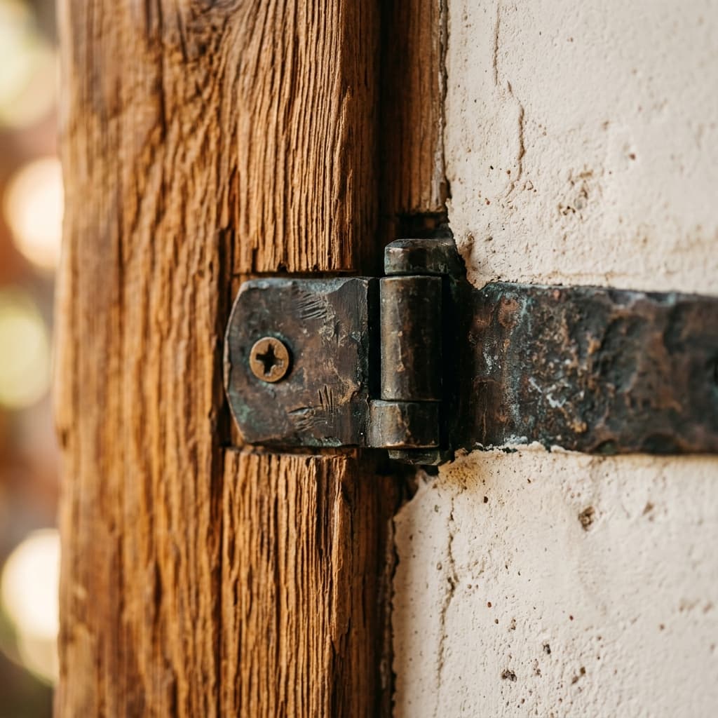 Architectural tactile material details